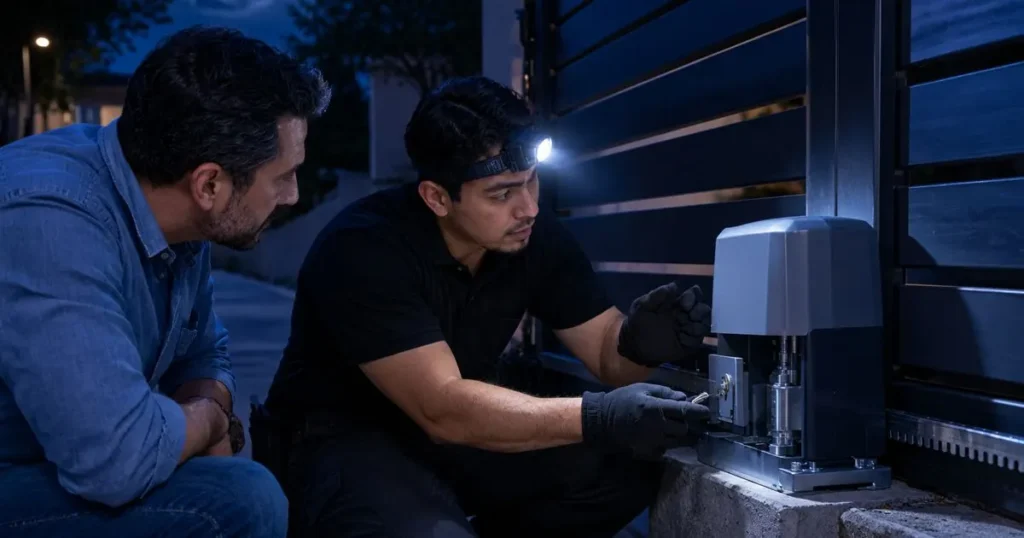 ¿Qué pasa con el portón eléctrico si se va la luz?